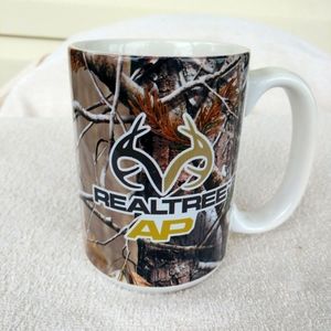 Realtree Hunter's Camo Large Coffee Cup/Mug Heavy 16 ozs
